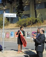 Il Sindaco di Todi inaugura il "Viale Madre Speranza"