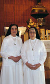 Suor Consuelo Garcia (a destra)