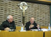 Giornata Sacerdotale: Mons. Vincenzo Paglia, Vescovo di Terni con Sua Em.za il Card. Dionigi Tettamanzi