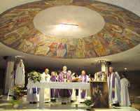Concelebrazione presieduta da Mons. Domenico Cancian per il Convegno su S. Veronica Giuliani