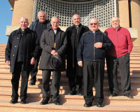Mons. Lambiasi in visita al Santuario