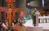 Celebrazione presieduta da Mons. Benedetto Tuzia