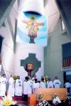 Inaugurazione del Tempio della SS. Trinit, in Bolivia, Cochabamba