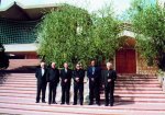 I quattro Vescovi americani in visita al Santuario