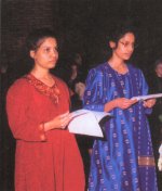 Prima Professione religiosa di Jalaja Pithalies e Seena Mary