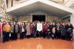 un folto grupo da Pisa - Cenacolo "Cuore Immacolato di Maria Rifugio di Anime"