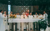 Concelebrazione presieduta da S. Ecc.za Mons. Lorenzo Chiarinelli