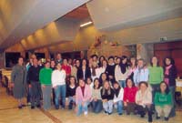 Operai che lavorano in Santuario