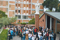 Pellegrini alle piscine