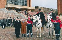 Carabinieri in visita al Santuario