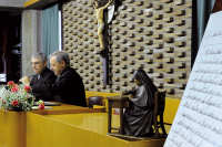 S. Ecc. Mons Domenico Cancian con P. Aurelio Prez