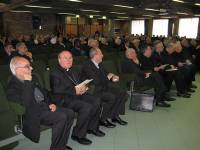 Giornata Sacerdotale: Vescovi e Presbiteri nel salone Giovanni Paolo II.