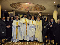 Alcuni momenti della Concelebrazione per la Professione perpetua nella Congregazione dei Figli dell'Amore Misericordioso di D. Ruggero Ramella, D. Giuseppe Alessi, D. Ignazio Carrubba e D. Giuseppe Bazouzou.