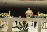 Concelebrazone Eucaristica presieduta da Mons. Domenico Cancian fam
