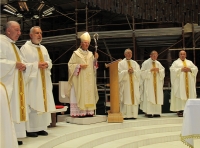Concelebrazione con Mons. Tzia