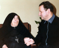 P. Alfredo con Madre Speranza