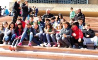 Don Domenico Cannizzaro con i bambini della Prima Comunine