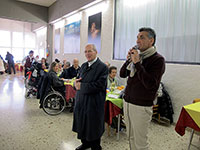 Giuseppe Antonucci con Mons. Ceccobelli