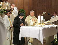 Prima professione religiosa di Suor Francesca Zafarana di Caltanissetta