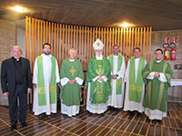 Sua Em.za il Cardinale Celestino AOS BRANCO, Arcivescovo metropolita di Santiago del Cile