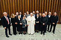 Partecipanti allUdienza con Papa Francesco