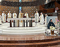 Eucaristia di ringraziamento, presieduta da P. Ireneo Martin