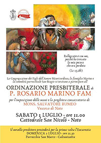 Ordinazione sacerdotale di P. Rosario Marino
