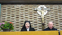 Saluto dei superiori generali M. Maria Gabriella e P. Ireneo