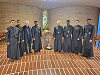 Rinnovazione dei voti di Fr. Deepak Willington