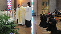 Professione perpetua di Fr. Pramod, Fr. Joy, Fr. Deepak e Fr. Michael