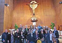 Pellegrini al Santuario