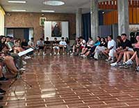 Alcuni momenti Raduno Giovani Amore Misericordioso