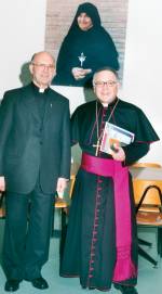 Mons. Scanavino e Padre Lucas
