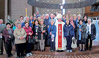 Da Gubbio con il Vescovo Mons. Ceccobelli