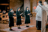 Professione perpetua di Sr. Celina, Sr. Sherila e Sr. Liji