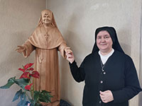 La neo eletta Madre Generale M. Maria Gabriella Ildebrando