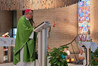 Concelebrazione presieduta da Mons. Mario Ceccobelli Vescovo Emerito di Gubbio