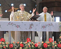Concelebrazione presieduta da Mons. Gualtiero Sigismondi Vescovo di Orvieto-Todi