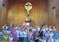 Pellegrini al Santuario